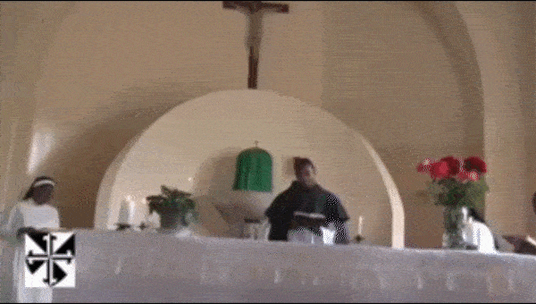 African priest says a dancing Mass